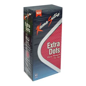 Kamasutra Extra Dots Extra Pleasure Condom - 10Pcs Pack